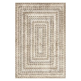 nuLOOM Carley Machine Washable Geometric Area Rug