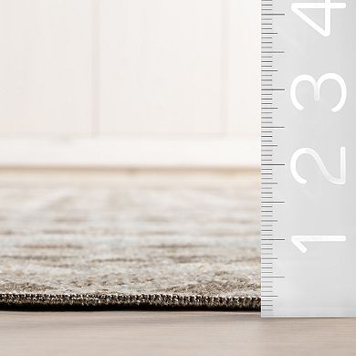 nuLOOM Carley Machine Washable Geometric Area Rug