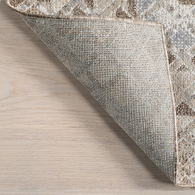 nuLOOM Carley Machine Washable Geometric Area Rug