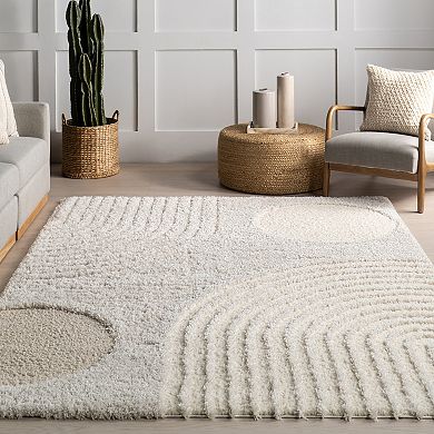nuLOOM Gloria Abstract Shag Area Rug