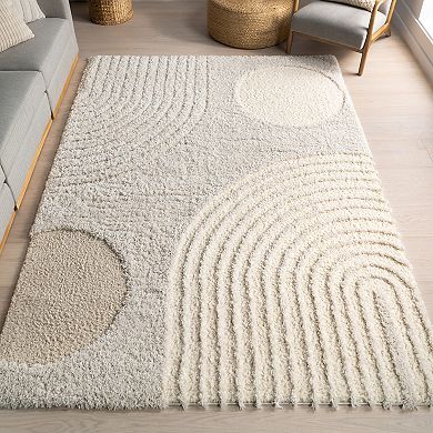 nuLOOM Gloria Abstract Shag Area Rug