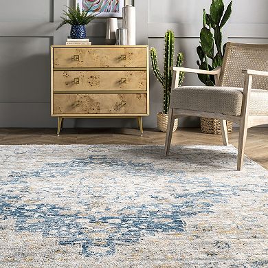 nuLOOM Diana Medallion Vintage Area Rug