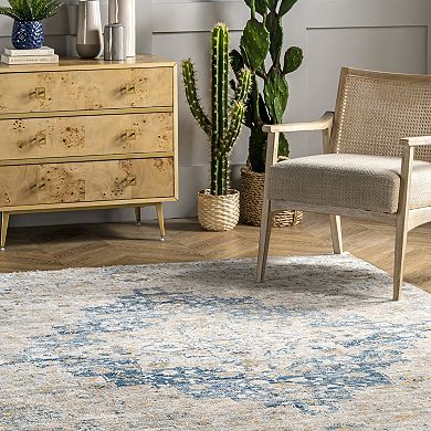 nuLOOM Diana Medallion Vintage Area Rug