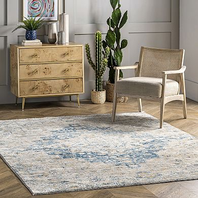 nuLOOM Diana Medallion Vintage Area Rug