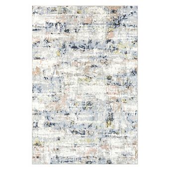 nuLOOM Aaliyah Casual Abstract Machine Washable Area Rug