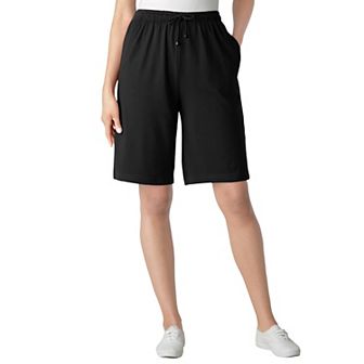 Woman Within Plus Size Sport Knit Short