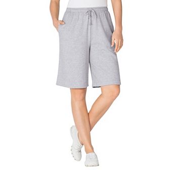 Woman Within Plus Size Sport Knit Short