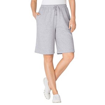 Woman Within Plus Size Sport Knit Short