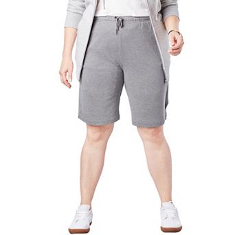 Woman Within Plus Size Sport Knit Short