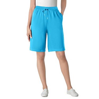 Woman Within Plus Size Sport Knit Short