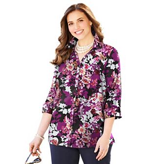 Catherines Women's Plus Size The Timeless Blouse