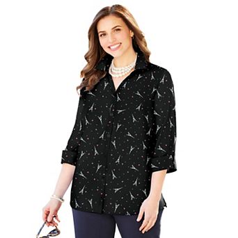 Catherines Women's Plus Size The Timeless Blouse