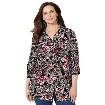 Catherines Women's Plus Size The Timeless Blouse