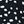 Black Tossed Confetti