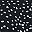 Black Tossed Confetti