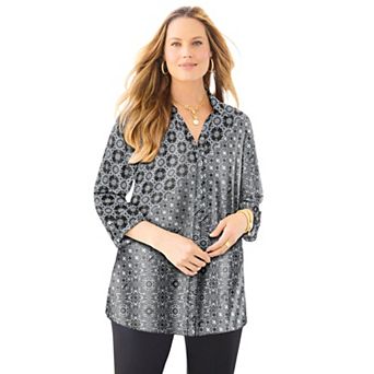 Catherines Women's Plus Size The Timeless Blouse