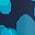 Navy Abstract Floral