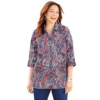 Catherines Women's Plus Size The Timeless Blouse