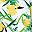 Yellow Tropical Floral