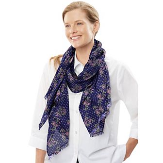 Woman Within Lightweight Scarf