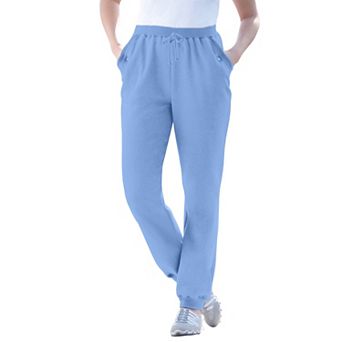 Woman Within Plus Size Better-Fleece Pull-On Jogger Sweatpants