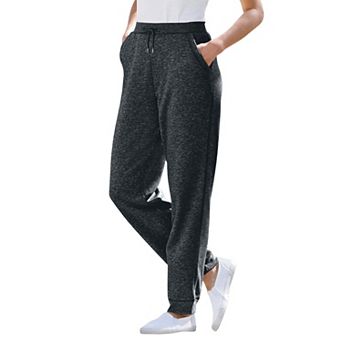 Woman Within Women's Plus Size Better Fleece Jogger Sweatpant