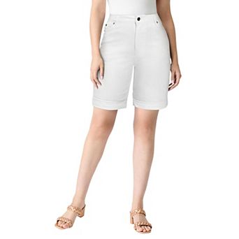 Roaman's Women's Plus Size Plus Size Easy-Wear Bermuda Short