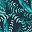 Teal Tonal Feather