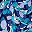 Navy Stained Glass