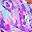 Pink Purple Sea Glass