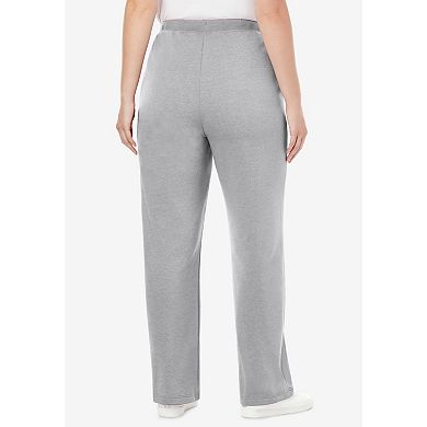 Woman Within Plus Size Petite Better Fleece Sweatpant
