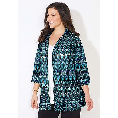 Catherines Women's Plus Size Petite The Timeless Blouse