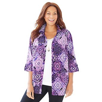 Catherines Women's Plus Size Petite The Timeless Blouse