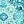Deep Teal Tile Paisley