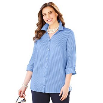 Catherines Women's Plus Size Petite The Timeless Blouse