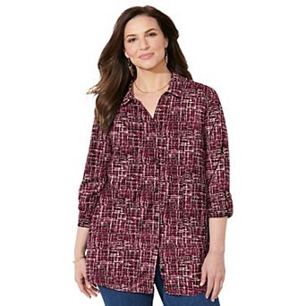 Catherines Women's Plus Size Petite The Timeless Blouse