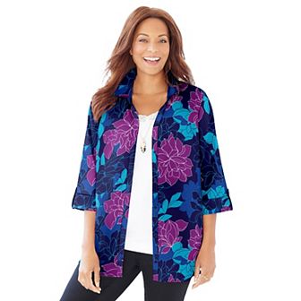 Catherines Women's Plus Size Petite The Timeless Blouse