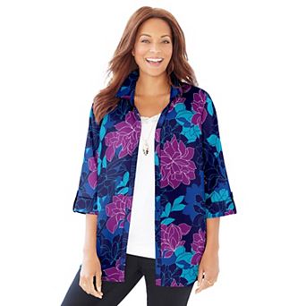 Catherines Women's Plus Size Petite The Timeless Blouse