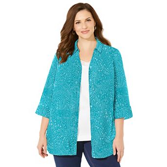 Catherines Women's Plus Size Petite The Timeless Blouse