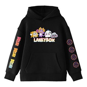 Girls 7-16 LankyBox Cute Characters Graphic Hoodie