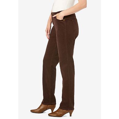 Woman Within Plus Size Corduroy Bootcut Jeans