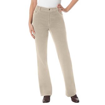 Woman Within Plus Size Stretch Corduroy Bootcut Jean