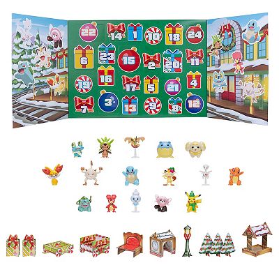 pokemon card pack advent calendar Amazon.com: Pokémon TCG: Holiday Calendar (2025) : Toys & Games main image 1