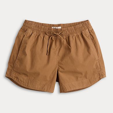 Juniors' SO® Pull-On Dolphin Hem Shorts
