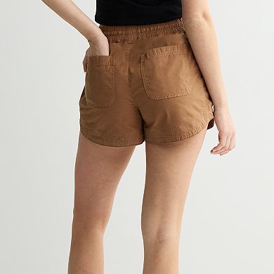 Juniors' SO® Pull-On Dolphin Hem Shorts