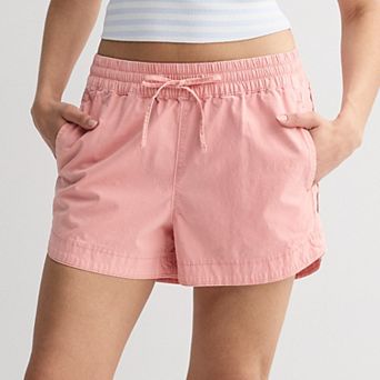 Juniors' SO® Pull-On Dolphin Hem Shorts