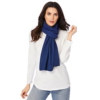 Woman Within Women's Plus Size Microfleece Scarf