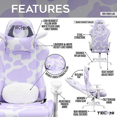 Techni Sport TS85 COW Series Gaming Chair