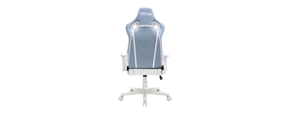 Rear view of Techni Sport TS86 chair showing back support and straps