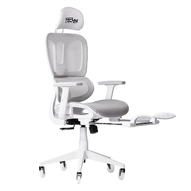 Techni Sport AIRFLEX2.0 White Mesh Gaming Chair